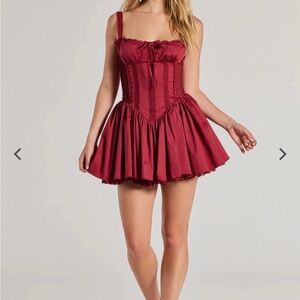 NEW Windsor, Drop-Waist Skater Dress